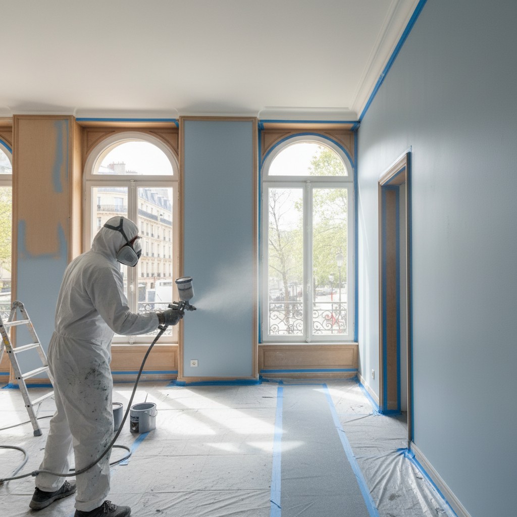 Projet de entreprises de peinture - Photo 1